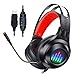 Produktbild Altsommer HL-G08 USB Stereo PC Gaming Headset Leuchtendes Kabel Kopfhörer Mikrofon Laptop