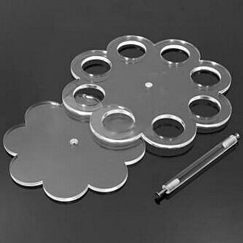 LUOEM 8 Löcher Acryl Ice Cream Cone Ablageständer - 6