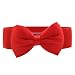Imported Fashion Women Bowknot Bow Wide Stretch Buckle Waistband Waist Belt Red RS.340.00