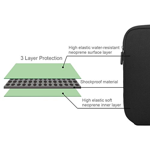 Arvok 13 13 3 14 Zoll Laptoptasche Notebooktasche Laptoph  lle Laptop Schutzh  lle Notebook Tasche Laptop Sleeve Case Schutztasche Wasserfest Neoprene