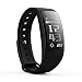 Produktbild Klicop QS90 Smart Armband Herzfrequenz Blutdruck Blutdruckmessgerät IP67 Fitness Tracker Smartwatch (Farbe : Black)