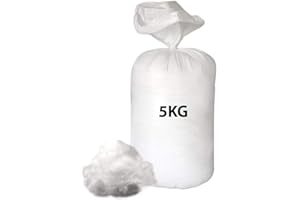 VITAL CHOICE Virgin Hollow Fibre Quality Grade – Stuffing/Filling Toys, Pillows Craft Cushion Filling Cushions, teddy Bear, Pet Beds 100% Soft Hollow Fibre - 5KG