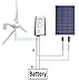 Produktbild ECO-WORTHY 12 V/24 V 400 W 400 Watt weiß 3 Blade Wind Turbine Set Wohn-mit Hybrid Laderegler, Landwirtschaft & Marine. DIY Installation bietet netzferne grün Energy Power.