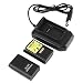 Produktbild Kongqiabona Professional Ladegerät Dock 4 In 1 Multifunktionale Wireless Game Controller Dock + Akku 4800MAH Geeignet für Xbox 360
