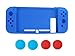 Produktbild Stillshine Silikon Soft Durable Flexible Anti-Rutsch Schutzhülle Skins Case für Nintendo Switch (Stil 5)