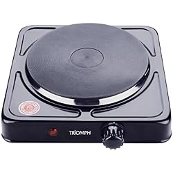 TRIOMPH ETF1521 Réchaud Electrique, Noir