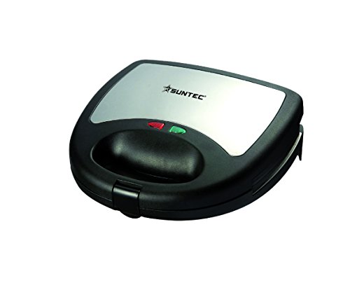 SUNTEC Multitoaster WAE-9615 [4 austauschbare Platten für Waffeln/Sandwich/Grill/Donuts, Antihaftbeschichtung, max. 750 Watt] - 2