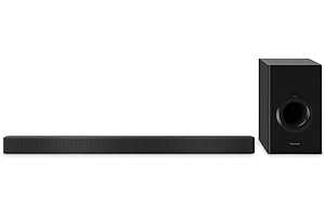 Panasonic SC-HTB200 system audio do kina domowego (80W, HDMI, Bluetooth, wejście optyczne, otwór bass reflex, 1-drożny system 1-głośnikowy), czarny