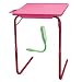 India Make and Strong MyTableMate Brand Multi Purpose Portable and Adjustable Table Mate with Cup Holder - Pink color&(usb cable led light free gift - Color May Vary) RS.1369.00