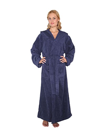 Bademantel „Pacific“ für Damen und Herren, 100% Baumwolle-Frottee, extralang, leichtgewicht - 2