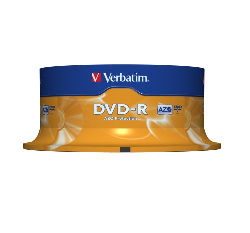 Verbatim DVD-R 16x Speed 4,7GB 25er Spindel DVD-Rohlinge - 2