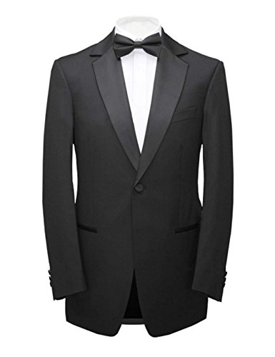 Boys 1 Button, Black Notch Lapel, Dinner Jacket by Alexander Dobell-5