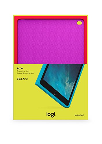 Logitech Blok Shell Schutzhülle (für Apple iPad Air 2) rot/violett - 6
