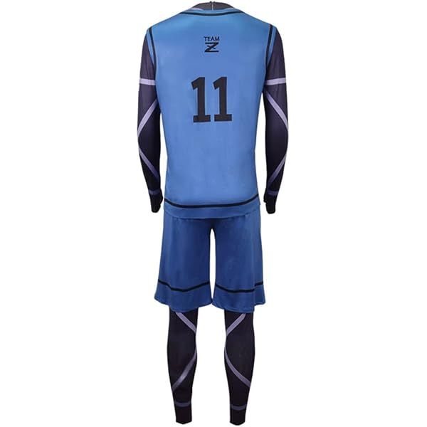 Maillot Football Blue Lock Isagi Yoichi - Kit Entraînement Anime Cosplay Ado Et Adulte S-3XL