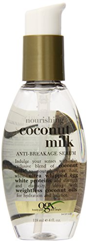 Organix Coconut Milk Anti-Breakage Hair Serum - 4 Oz