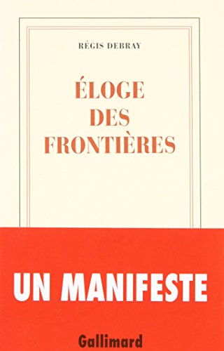 couverture de : Eloge des fronti&egrave;res