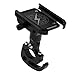 Produktbild perfeclan Legierung Fahrrad Handyhalter Halterung Drehbar 4 6 Zoll Smartphone Fahrrad Lenker Clip Clamp - Schwarz