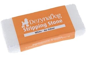 Dezynadog Stripping Stone for Hand Stripping - Professional Hair Stripping for Dog Grooming - No Odour & Low Residue - Shaped for Hand Grip - Perfect for Stripping Hair