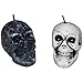 Produktbild Spassprofi 2 Totenkopfkerzen Kerze in Totenkopf Form Kerze Halloween Partykerze