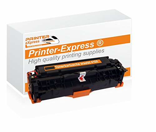 Printer-Express XL Toner ersetzt HP CE410X, CE410A, CE 410X, 305X, 305A Toner für HP LaserJet Pro 300 / HP LaserJet Pro 400 Color Drucker schwarz