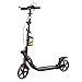 Produktbild Unbekannt Scooter Tragbarer Tretroller Für Erwachsene, Doppel-Stoßdämpfungsbremse-Kotflügel, Breites Pedal 2 Räder Verstellbare T-Stange