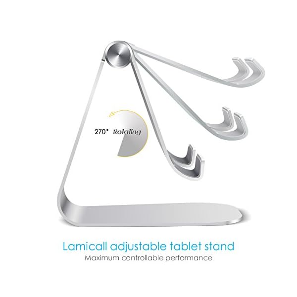 Soporte Tablet, Lamicall Multiángulo Soporte Tablet Ajustable - Imagen 5