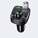 Produktbild USB-Autoladegerät Zigarettenanzünder Power Dispenser-Steckdose 12 V / 24 V DC mit LED-Voltmeter-Schalter Dual USB-Port für mobiles Tablet GPS, Bluetooth, One Touch-Telefon (Schwarz), black