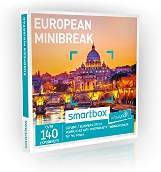 Buyagift Two Night European Mini-break Experience Gift Box - 140 two night escapes with breakfast for two people within main towns and cities across Europe