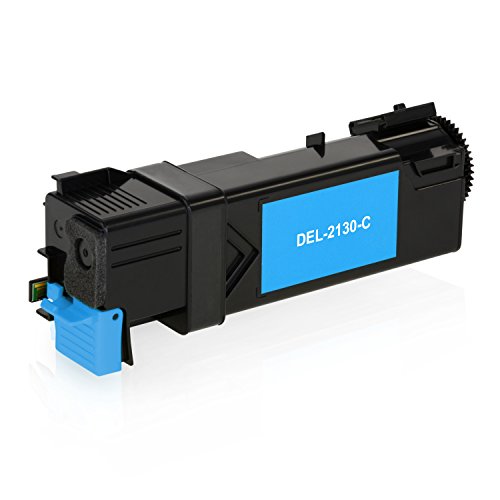 4 Toner kompatibel zu Dell 2130cn, 2135cn – Schwarz 2.000 Seiten, Color je 2.000 Seiten - 3