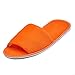 Produktbild 5 & 10 Paar "Roya Orange" offene Slipper von Stubenfein (10)