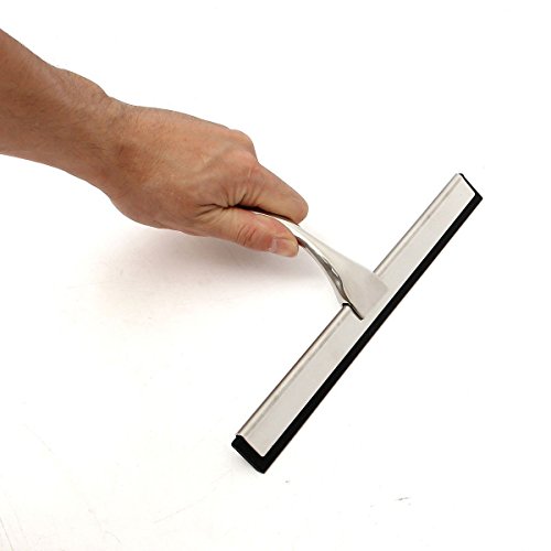 Delong Fensterwischer mit Haken für die Dusche aus Edelstahl - 5