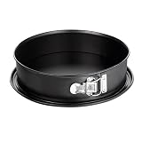 Cierre seguro anti-derrame Grizzly Molde para bizcochos Redondo Desmontable - Antiadherente - 24 cm