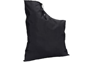 LACKINGONE Laubsauger Fangsack Auffangsack aus Polyester Vakuumaufbewahrung Häcksler Laubbläser Sack mit Reißverschluss und Kordelzug für Laubsauger und Laubbläser