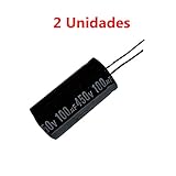condensador electrolitico 100uf 450v Artículo Nuevo 100% y de alta calidad. Cantidad: 2 Unidades