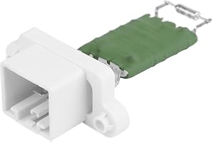 AKOZON Heater Resistor for F-ord C- Fiesta mk7 Focus Mondeo S- 2001-2017, 1325972 3M5H-18B647-AC Car Engine Engine Blower Motor Fan Resistors, 3M5H18647AC, Air Conditioning Speed Control