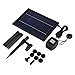 Produktbild Dailyinshop SP025 Moderne Mini Solarbetriebene Solar Fountain Pool Garten Bewässerungspumpe (Farbe: Schwarz)