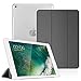Price comparison product image Fintie iPad 9.7 2018/2017 Case - Lightweight Slim Shell Cover with Translucent Frosted Back Protector Supports Auto Wake/Sleep for Apple iPad 6th / 5th Gen 9.7 Inch, Space Gray