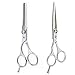 Produktbild 2 Stück Tungsten Stahl Friseur Haare schneiden Scissor und Effilier Schere Schere Friseur Set