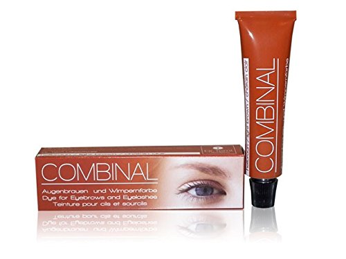 Salon System Combinal Eyebrows and Eyelashes Tint, Light Brown 15 ml