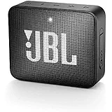 JBL Go 2 Portable Waterproof Bluetooth Speaker with mic (Black)