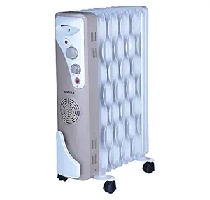 Havells OFR 9 Wave Fins with Fan Beige 2400 W