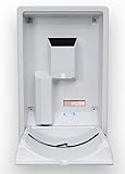 Koala Klappbare Wickelstation KB-101 Vertikal MICROBAN® Hygieneschutz 3 Varianten, Farbe:Granite