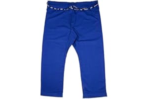 TATAMI FIGHTWEAR Tatami Blue Basic BJJ Jiu Jitsu GI Pantalones de Entrenamiento