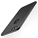 Produktbild Amonke Hülle für iPhone 7 - Logo Sichtbar iPhone 7 Handyhülle Schwarz Matt - Soft Flex Silikon Ultra Slim TPU Case Backcover Schutzhülle für iPhone7