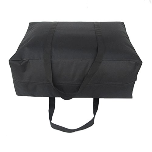 Super Große Starke Aufbewahrungsbox 100L Wasserdichte Oxford Transporttasche Organizer für Reise Umziehung Aufbewahrung Kleiderschrank Wasserdicht Super Reißfest Robust 85*55*33CM Schwarz - 7