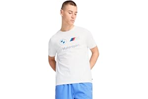 PUMA BMW MMS ESS Logo tee Camisetas Hombre (Pack de 1)