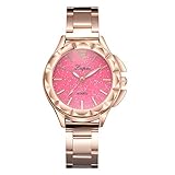 TianWlio Armbanduhren Damen Lvpai Lässige Quartz Steel Belt Uhr Analoge Armbanduhr