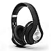 Price comparison product image August Over Ear Bluetooth Headphones EP640 - Over Ear Wireless Headset with aptX and NFC - Black