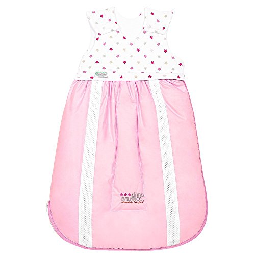 Preisvergleich Produktbild Odenwälder 1314-1305 Gr.90cm ClimaBalance Schlafsacksystem weiß-pink