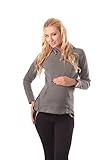 2in1 Maternity & Nursing Warm Hoodie Pregnancy Breastfeeding Top 9050 Variety of Colours